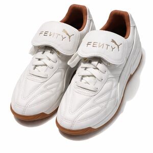 Puma Fenty Kids White and Tan Sneakers